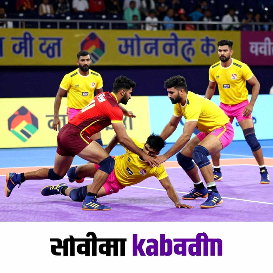 कबड्डी कवरेज डेटा जैसा दिखता है, डेटा नहीं है